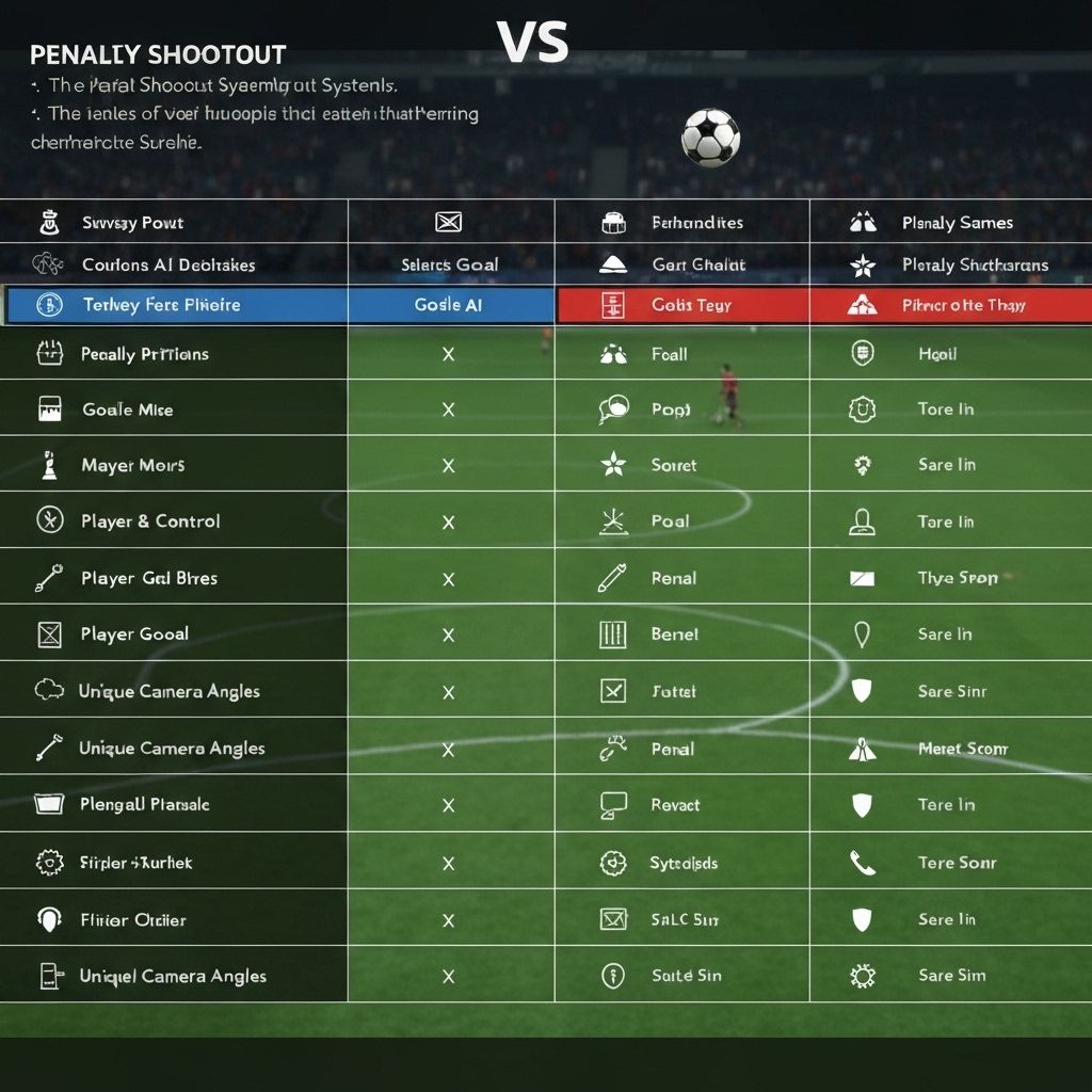 Comparatif des Variantes Penalty